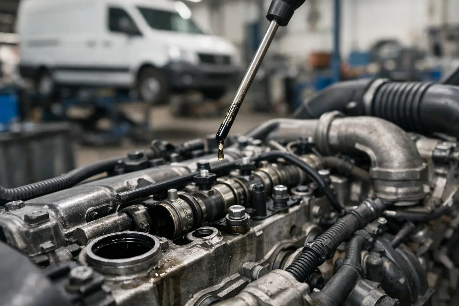 De ce crește nivelul uleiului la motorul diesel?