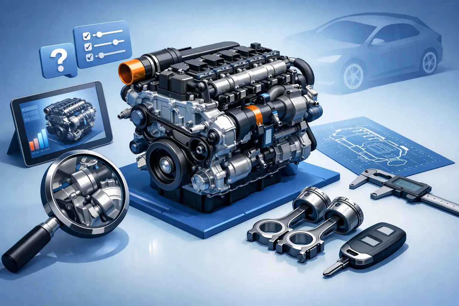 Cum identifici codul motorului diesel corect