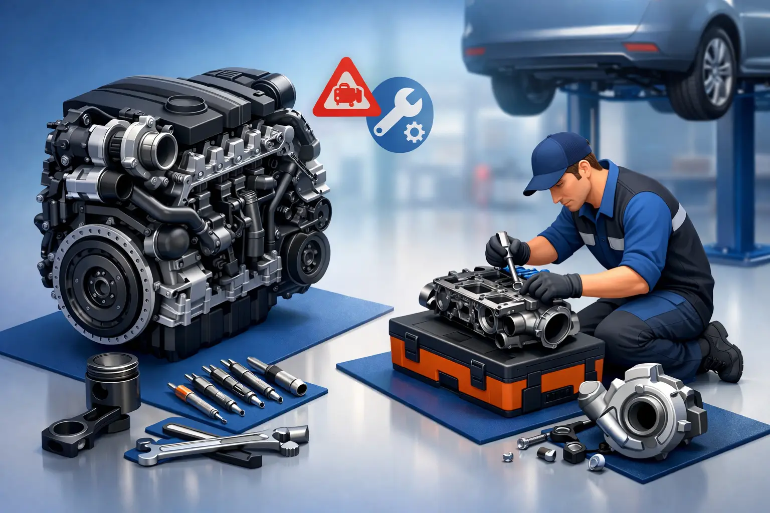 Motor BMW N47: probleme și reparație