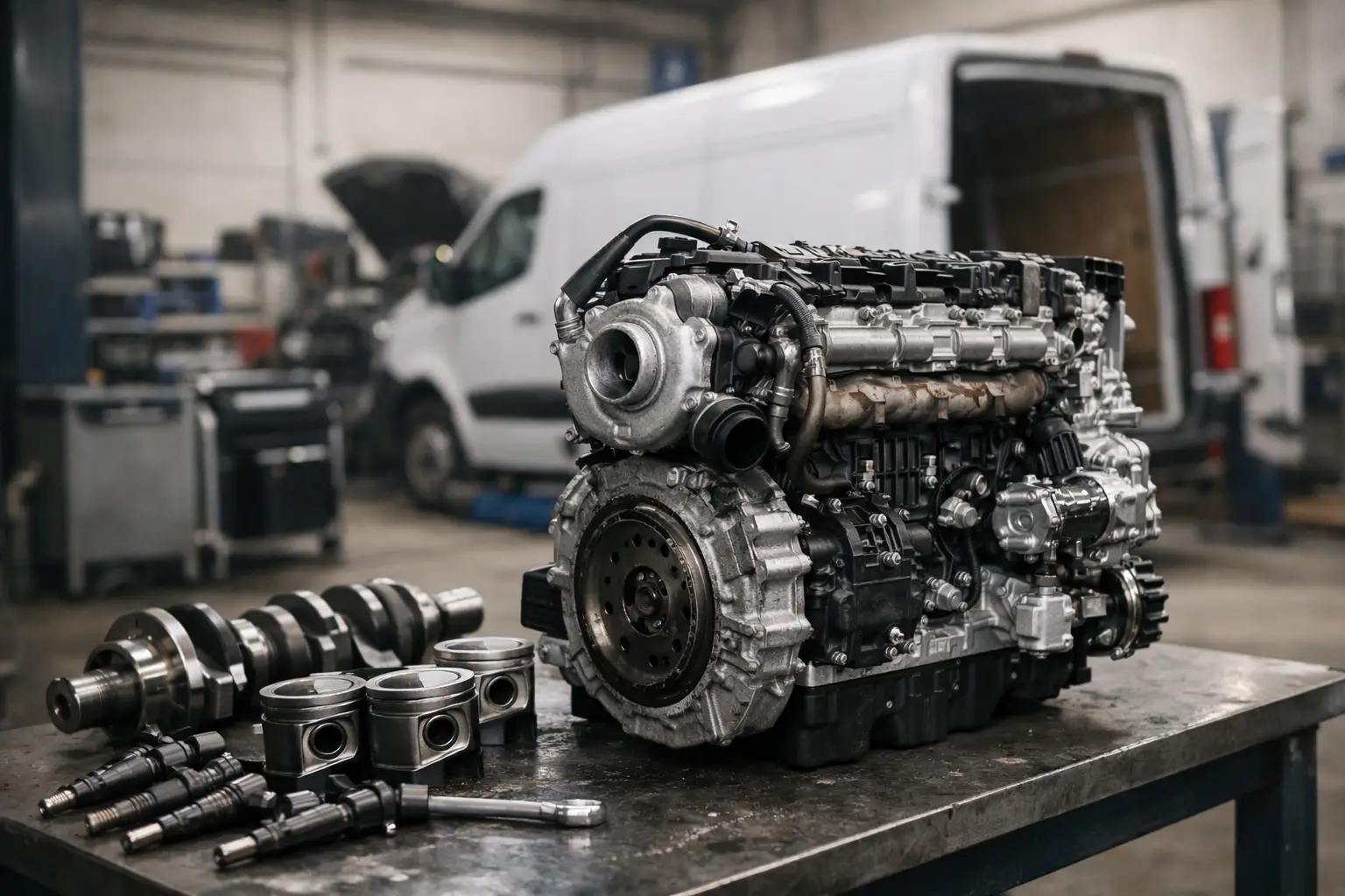Motor diesel pentru duba - cum alegi corect