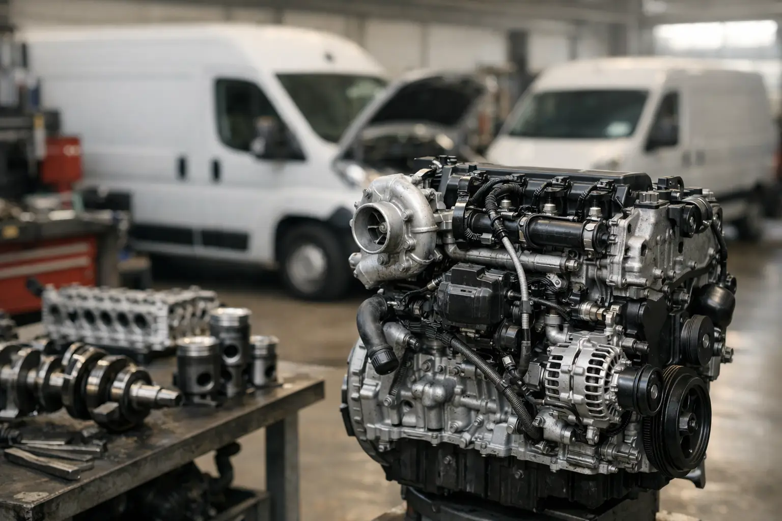 Motor diesel pentru utilitare - alegerea corectă