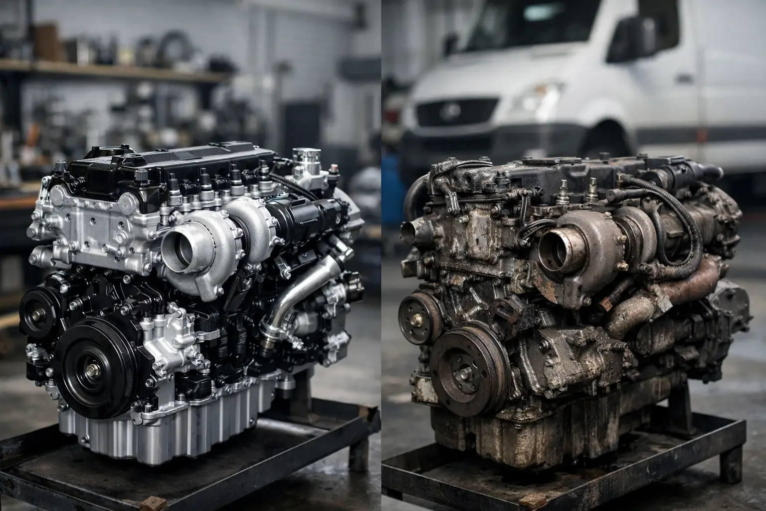 Motor reconditionat vs motor second hand