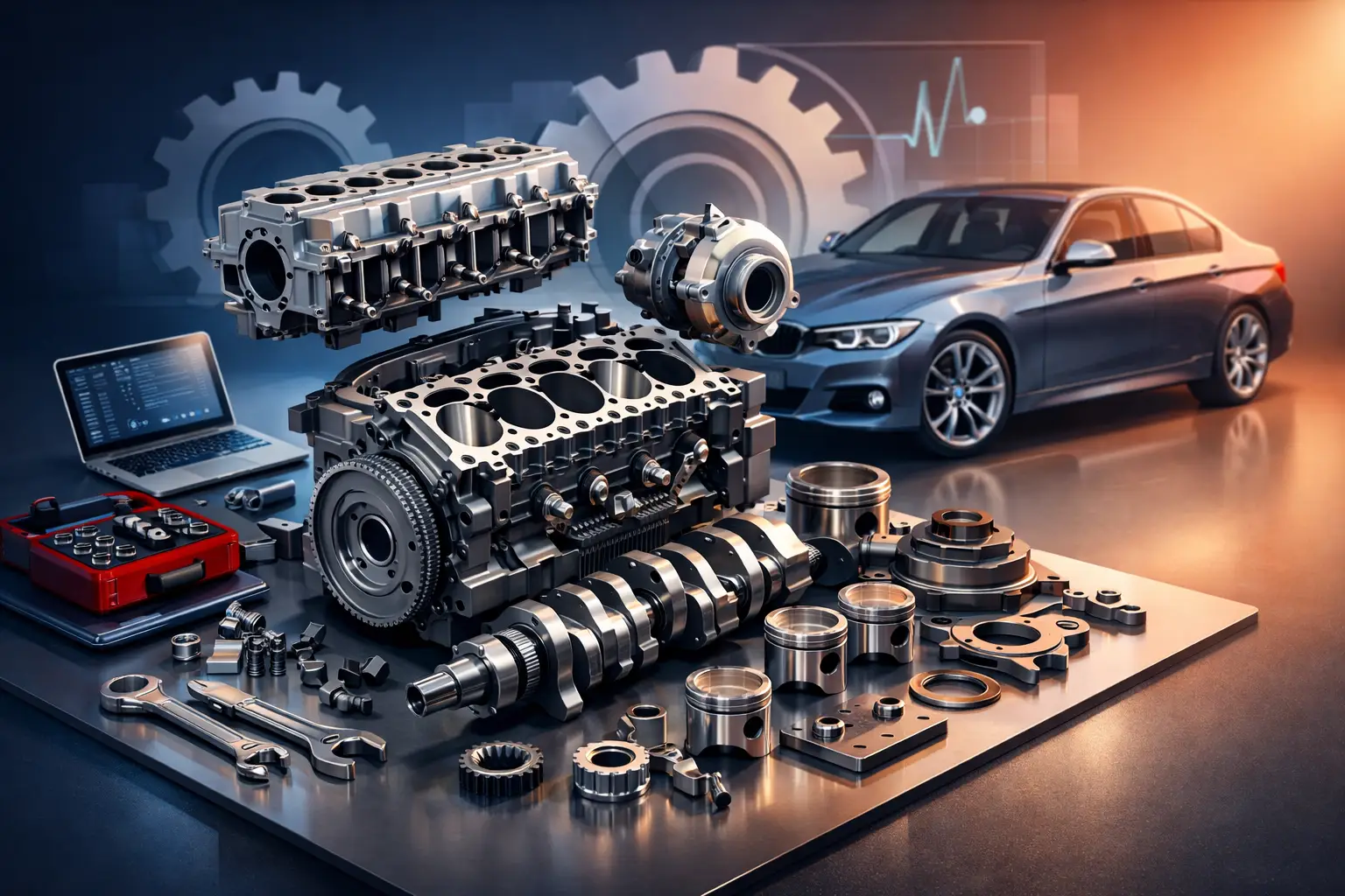 Reparație capitală BMW 3.0 N57D30A/B/C