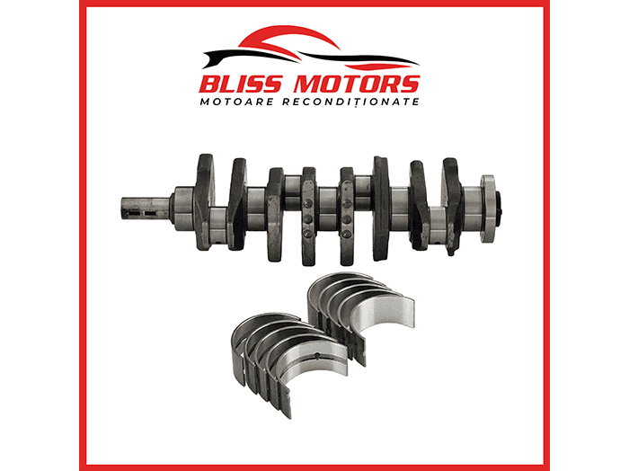 Arbore cotit + set cuzineți Peugeot Boxer 2.2 BlueHDi DW12 – 4HA / 4HB / 4HH | OEM compatibil