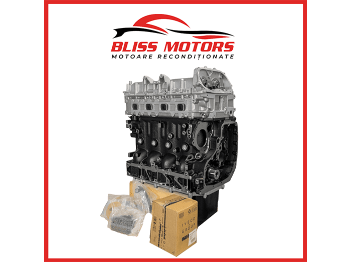 Motor nou Iveco Daily 3.0 HPI / HPT JTD F1CFL411 Euro 6 – long block