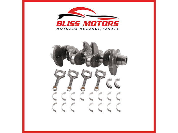 Arbore cotit + cuzineți bielă BMW N20B20A / N20 2.0T – 11217640165 | Seria 3 / Seria 5 / X1 / X3 / X4 / Z4 | OEM compatibil