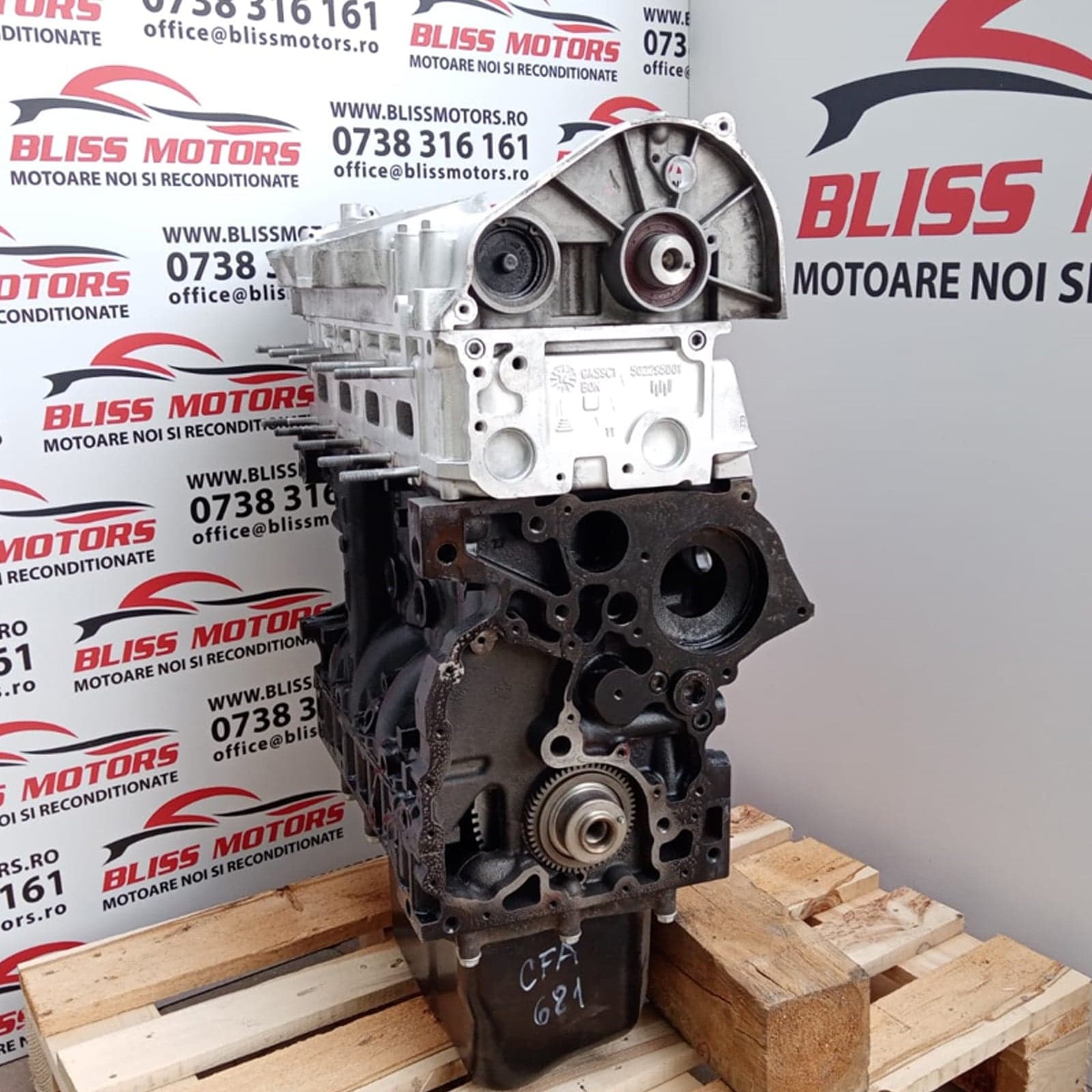 Motor 2.3 Fiat Ducato euro5 F1AE3481